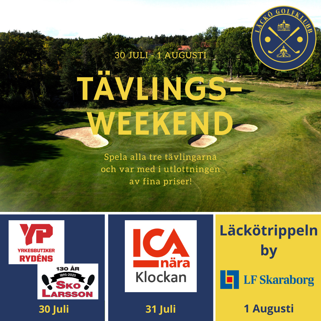 Tavlingsweekend 2026